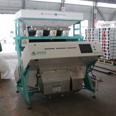 3 Chute Color Sorter Machine Blue White Color Sorting Equipment