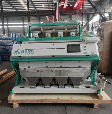 4 Chutes Intelligent CCD Rice Color Sorting Machine For Rice Mill