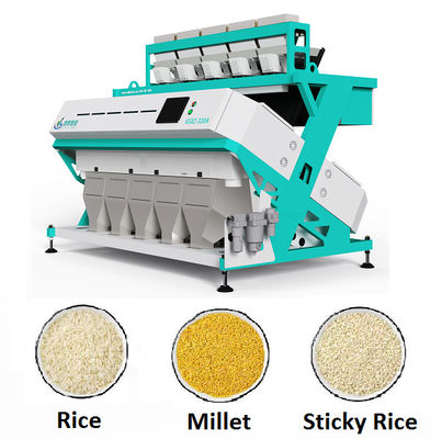 3kw Automatic Rice Mill sorter Machine / Rice Millet Processing Machine