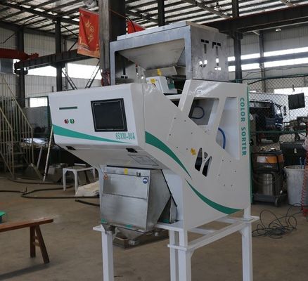 Photoelectric Cereal Grain Color Sorter Machine For Sorting Different Color Materials