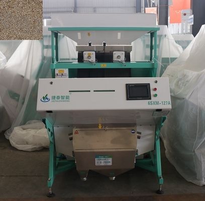 Mini Powerful Grain Color Sorter Machine Automatic Optical Soybean Color Sorter