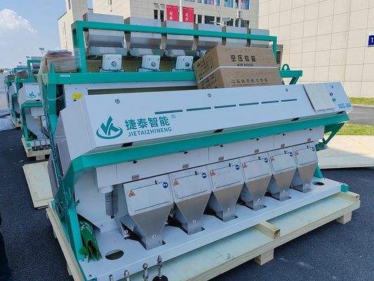 4-8 T/H Grain Color Sorter Machine With 6/384 Chutes ≥99.99% Accuracy