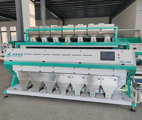 High Resolution CCD Sensor Color Sorting Machine For Corn Coarse Cereals