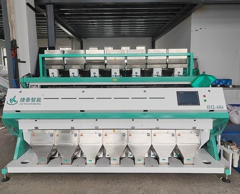 Intelligent CCD Camera 7 Chutes Grain Sorting Machine Multi Function