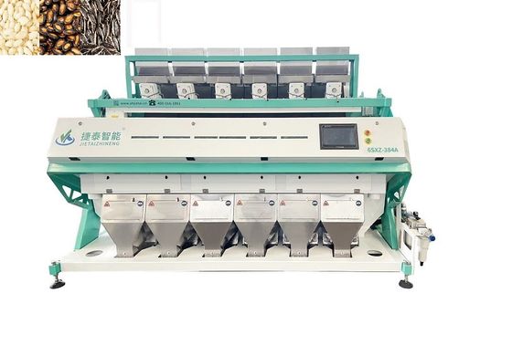 High Yield Sesame Color Sorter Machinery 6 Chutes 384 Channel