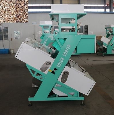 CCD Camera 2 Chutes Peanut Color Sorter Machine For Pistachio Sorting