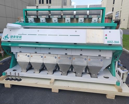 CCD High Accuracy Peanut Color Sorter 4 - 8T/H Color Separation Machine