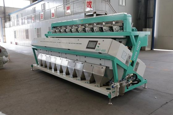 High Accuracy Wheat Corn Sorting Machine 10 Chutes 6kwh For Rice Processing