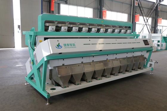 High Accuracy Wheat Corn Sorting Machine 10 Chutes 6kwh For Rice Processing