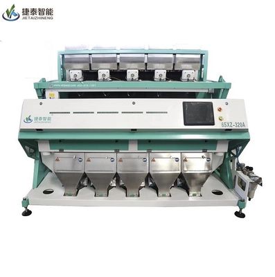 Blue Wheat Color Sorter Machine 5 Chutes 320 Channels Cereal Sorter