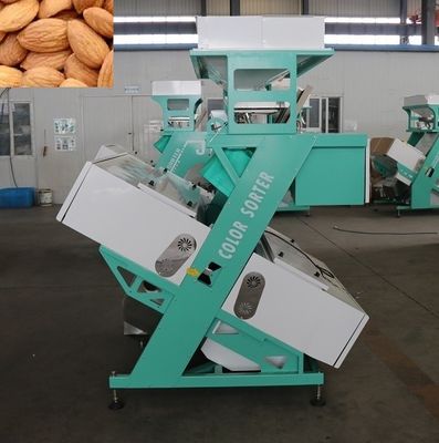 RGB CCD Nuts Color Sorter Multi Grain Sorting Machine 2 Chutes