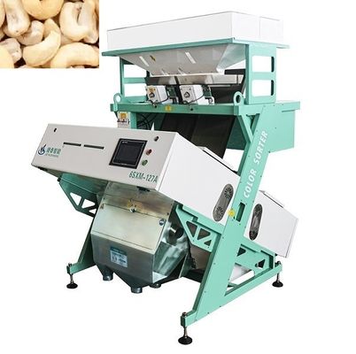 Multi Purpose Spectrum Cashew Color Sorter Machine For Nuts Processing Production Line