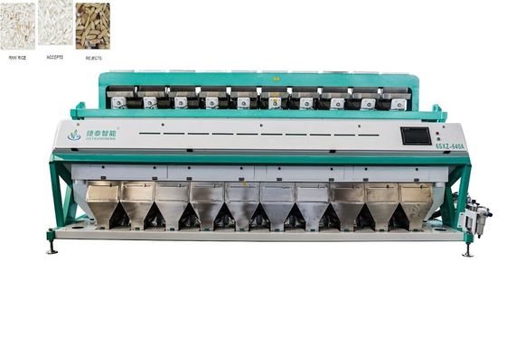 CE CCD Paboiled Ore Color Sorter Machine 10 Chutes 640 Channels