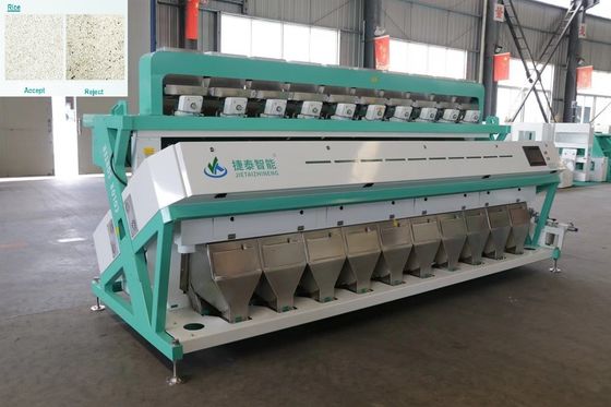 CE CCD Paboiled Ore Color Sorter Machine 10 Chutes 640 Channels