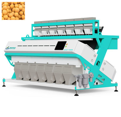 7 Chutes 448 Channels Beans Color Sorter Machinery 4KW ISO9001 Approved