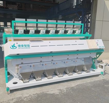 CCD 7 Chutes 448 Channel Soybean Color Sorter Soybean Color Sorting Machine