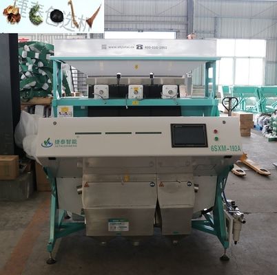 Multi Core CCD 3 Chute Color Sorter  For Red Pepper Garlic