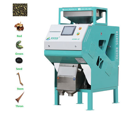 Optical Small Color Sorter , Pepper Sorting Machine Easy Operation