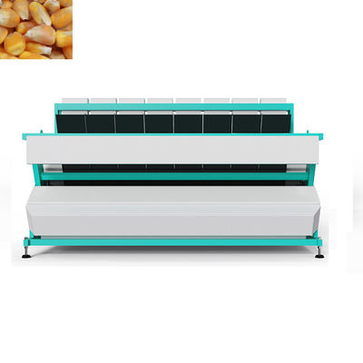 Full Automatic CCD 8 Chutes Corn Sorting Machine For Processing Grain