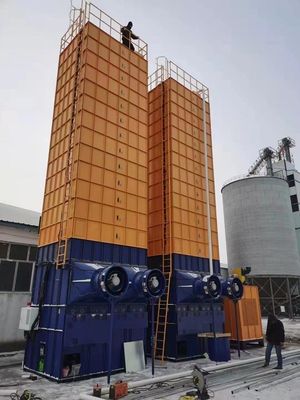 Wheat Maize Drying Equipment , Paddy Rice Dryer Tower Grain Dryer