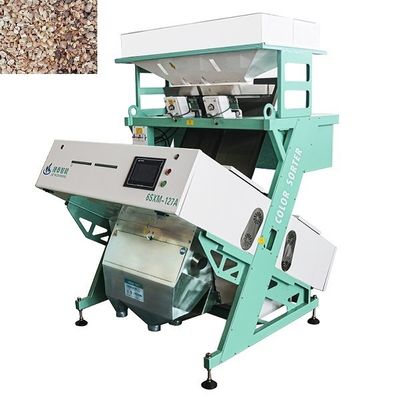 CCD Camera 2 Chutes Peanut Color Sorter Machine For Pistachio Sorting