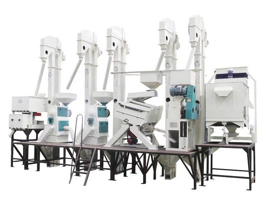 Complete Set Rice Milling Equipment 15tpd 20tpd 30tpd 50tpd 80tpd 100tpd Rice Milling Plant